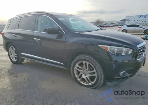 2013 Infiniti Jx35 Base z USA, uszkodzony, nr VIN 5N1AL0MM1DC314250